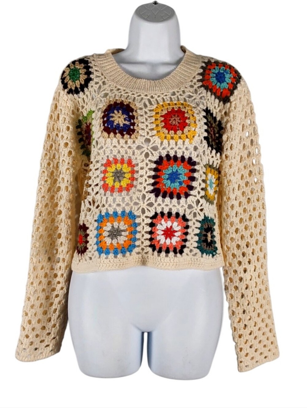 Luna Ivy crochet sweater 